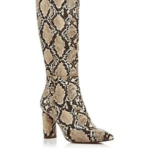 Aqua Women's Maria Block Heel Tall Boots - 100% Exclusive 7 M